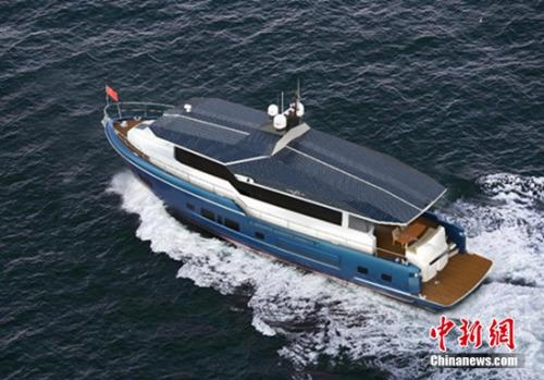 薄膜太阳能再登豪华游艇 汉能驶入浩瀚“蓝海”