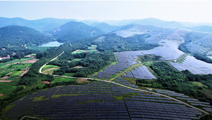 安徽巢湖50MW荒山综合治理电站项目