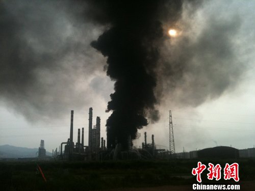 中海油炼油厂失火续:大气指标均恢复环保标准